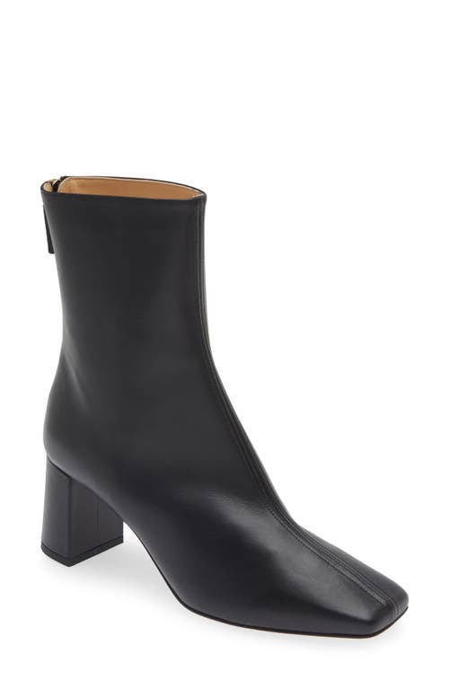 Dear Frances Cube Bootie in Black 