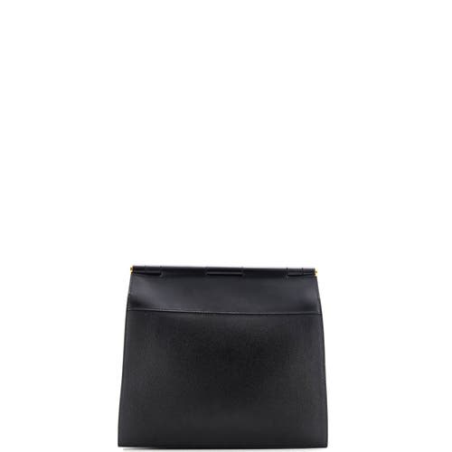 Pre-owned Hermes Hermes Sacabar Shoulder Bag Epsom And Swift 24 In Black