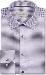Bugatchi James OoohCotton® Geo Print Button-Up Shirt