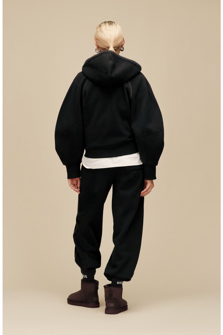 Classic Full Zip Hoodie, Alternate, color, BLACK