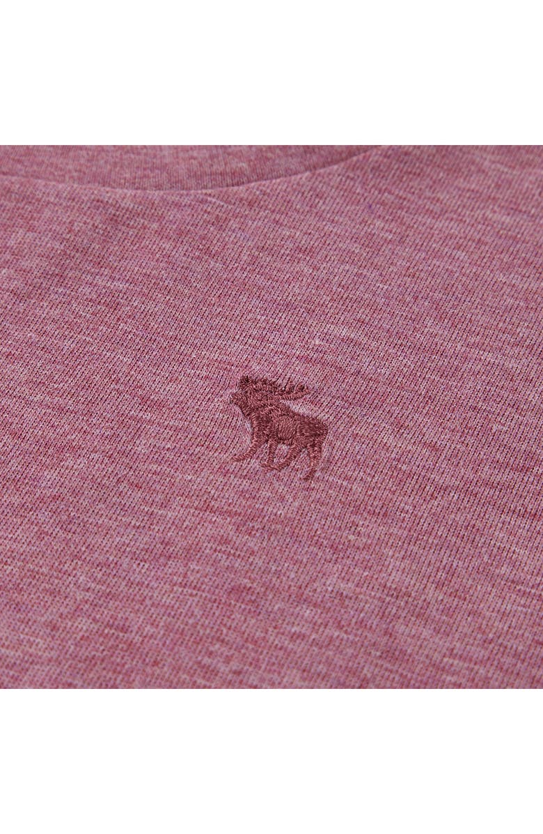 abercrombie kids Kids' Heathered Jersey Pajamas, Alternate, color, Heather Rose