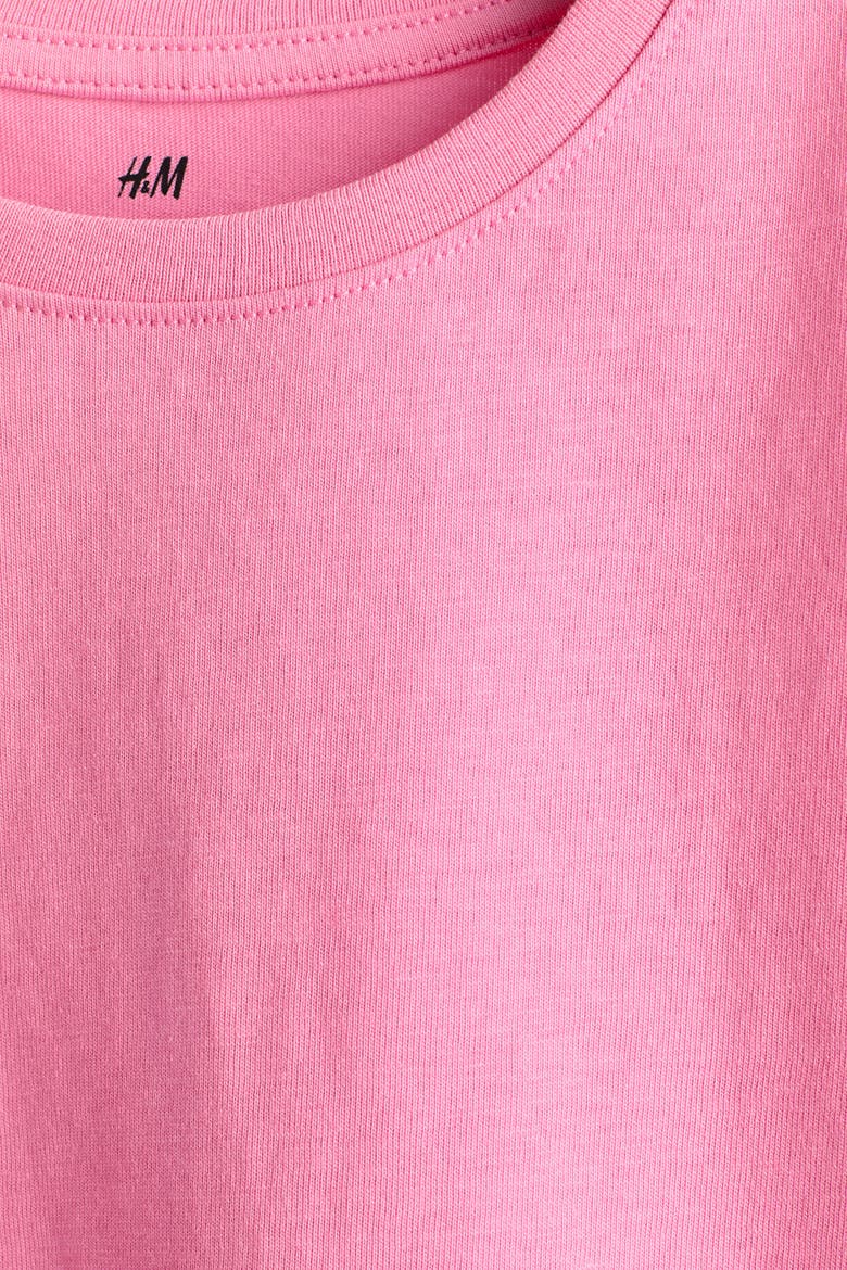 Flutter-sleeved Top, Alternate, color, Hot pink