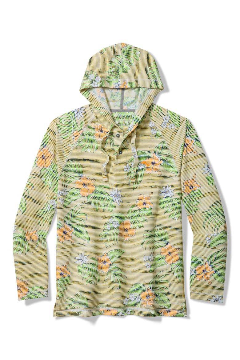 Costa Wave Isle Camo IslandZone® Hoodie, Alternate, color, TANNED CREAM