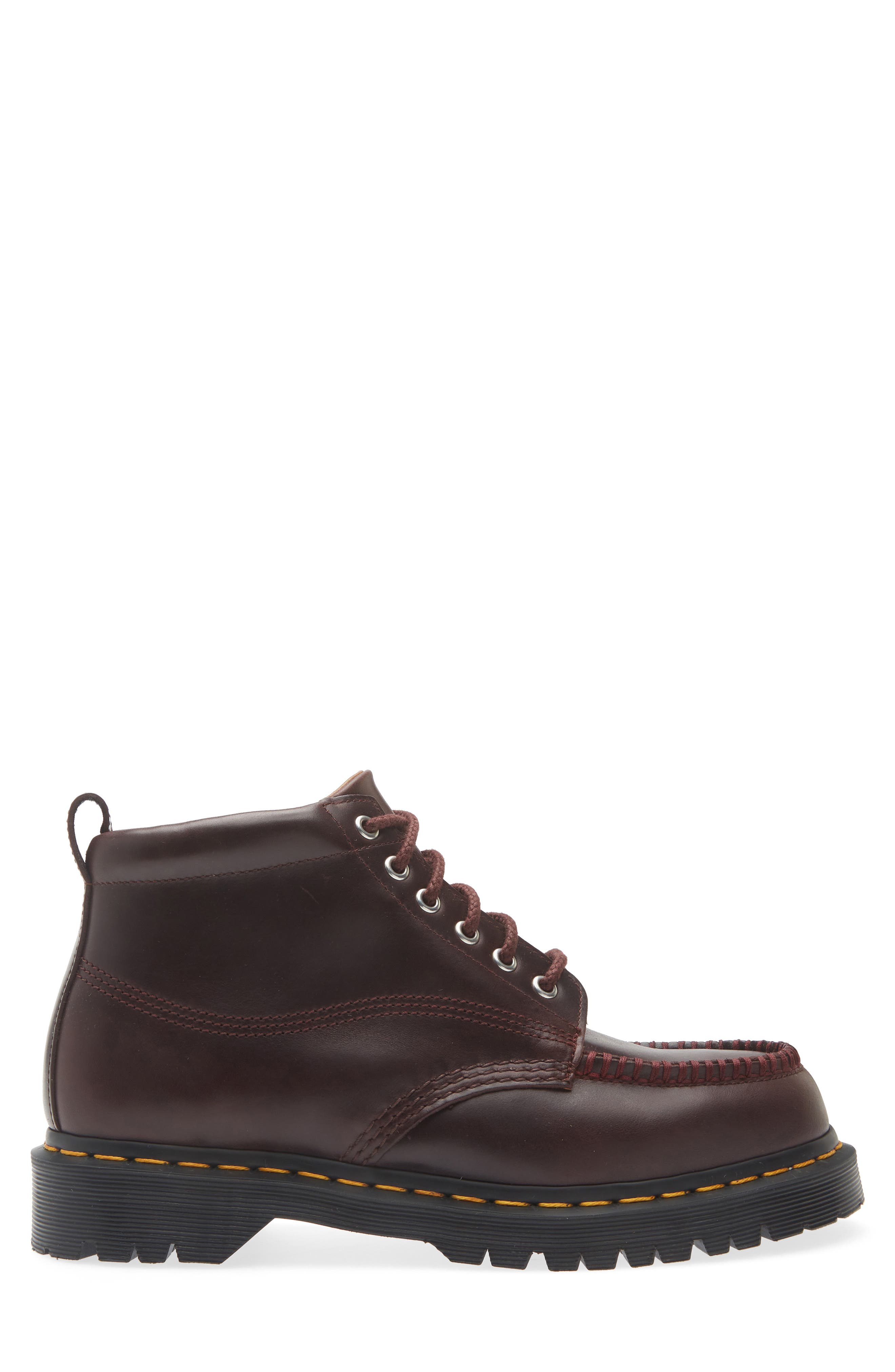 Moc Toe Leather Boot, Alternate, color, BUTTERSCOTCH DARK BROWN