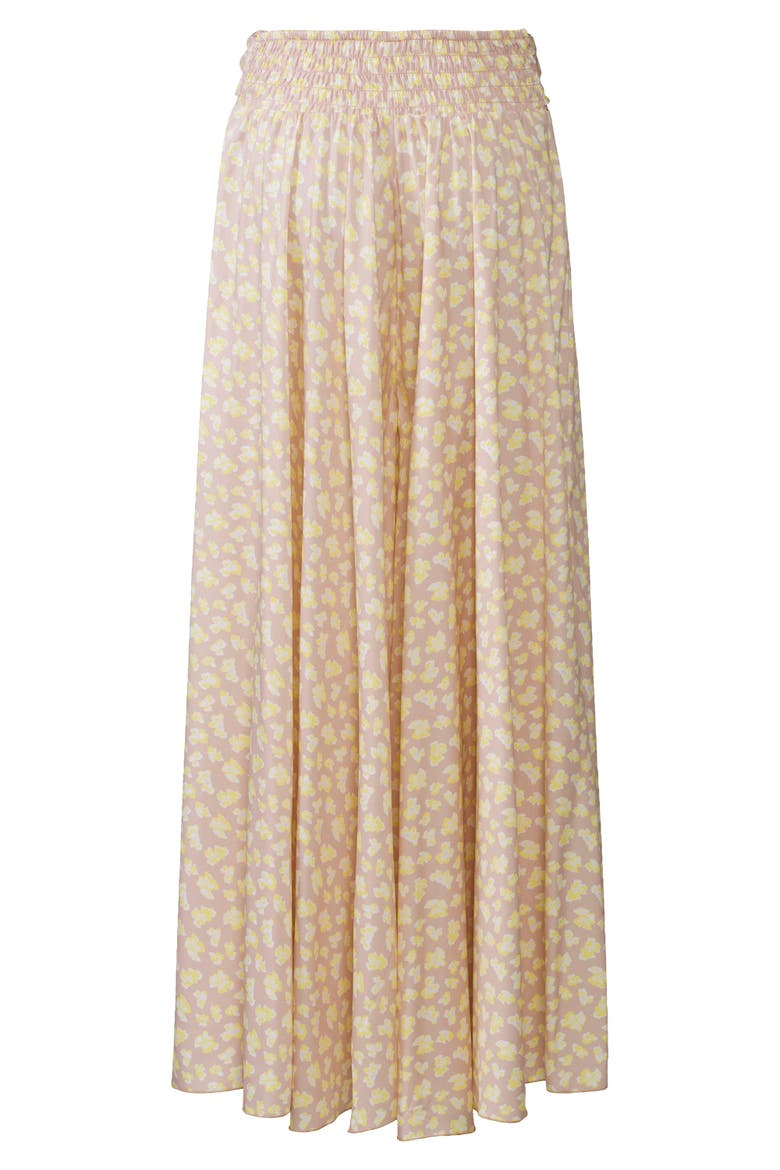 Printed Flowy Culottes, Alternate, color, Yellow Multi