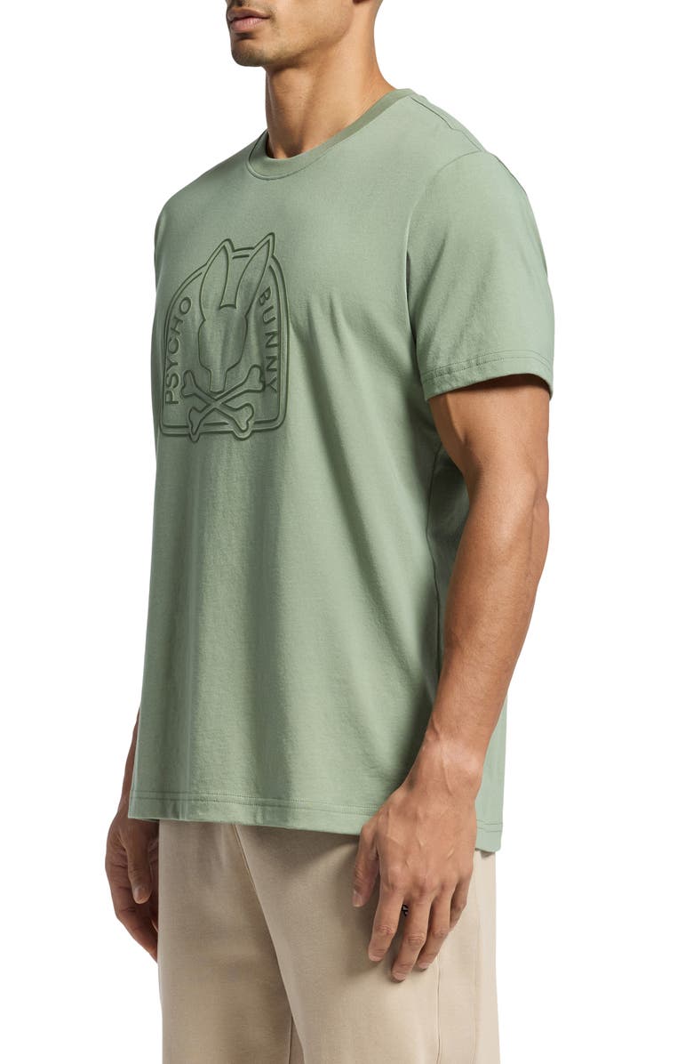 Psycho Bunny Melbourne Dimensional Logo Graphic T-Shirt, Alternate, color, 