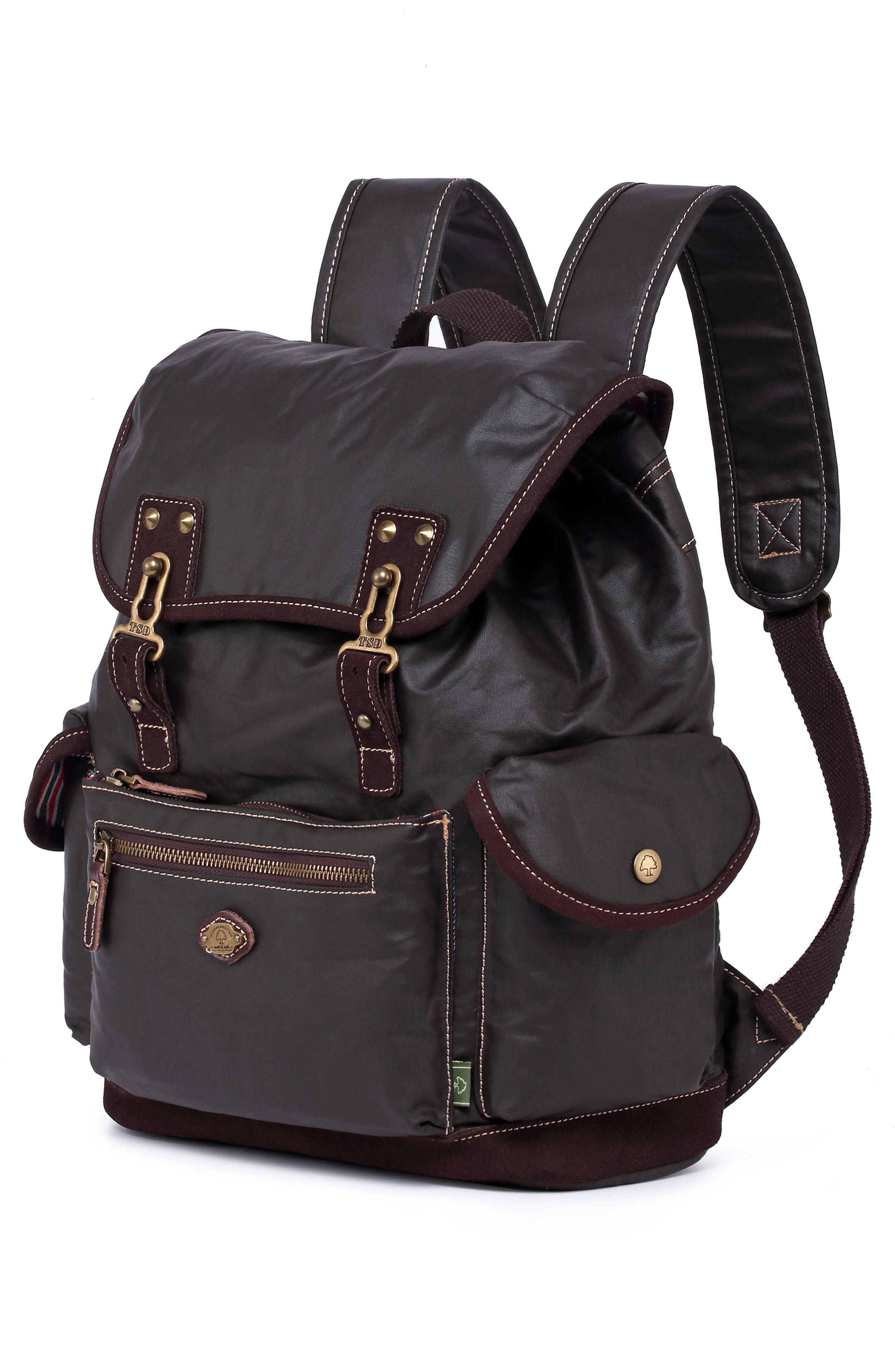 THE SAME DIRECTION Dolphin Studded Backpack, Alternate, color, 