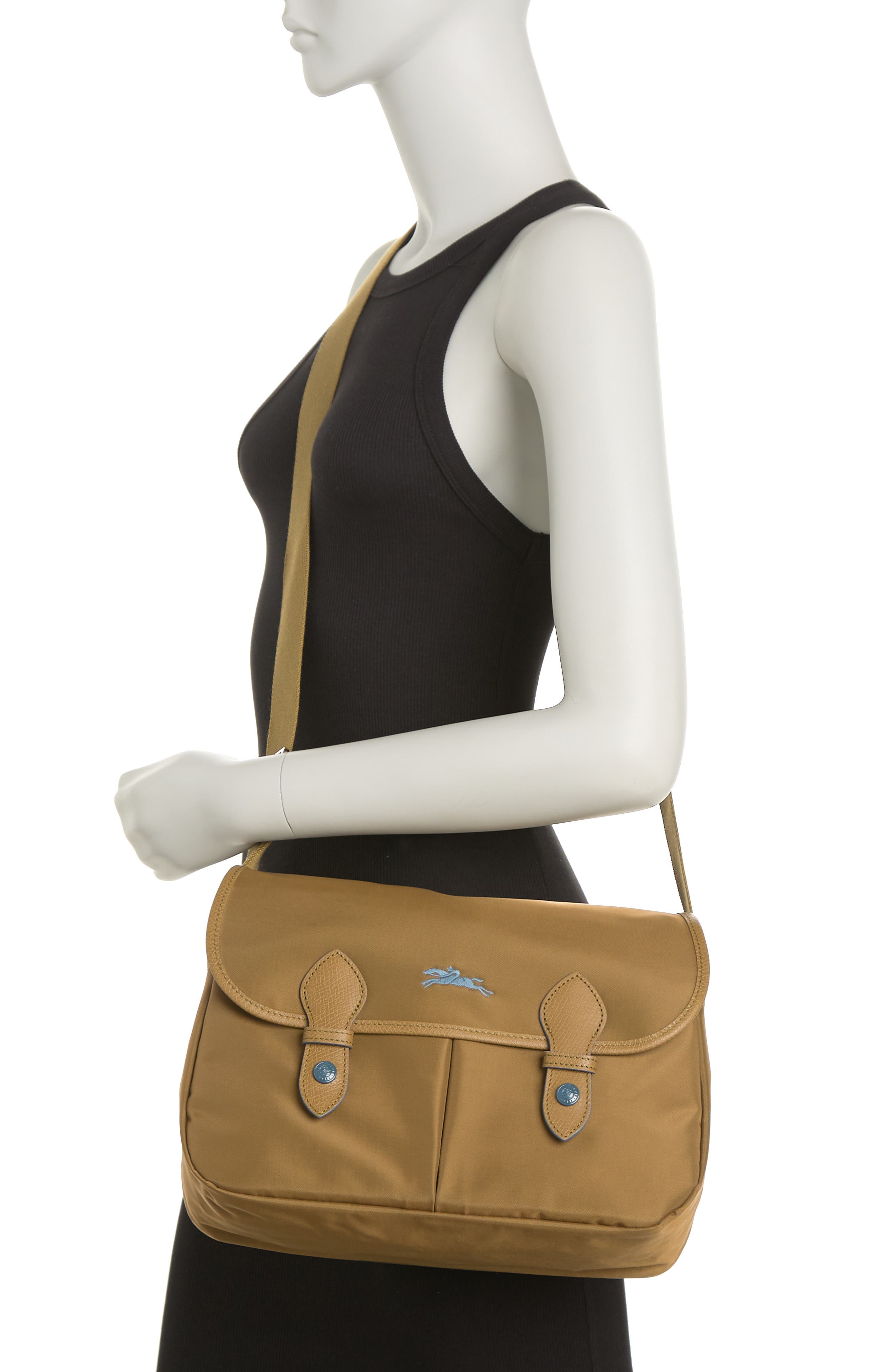 Longchamp Le Pliage Messenger Bag, Alternate, color, 
