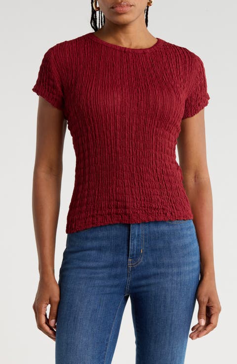 The Mesh Lace Baby Tee