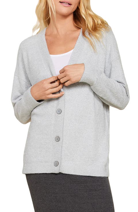 CozyChic Lite® V-Back Cardigan (Plus)