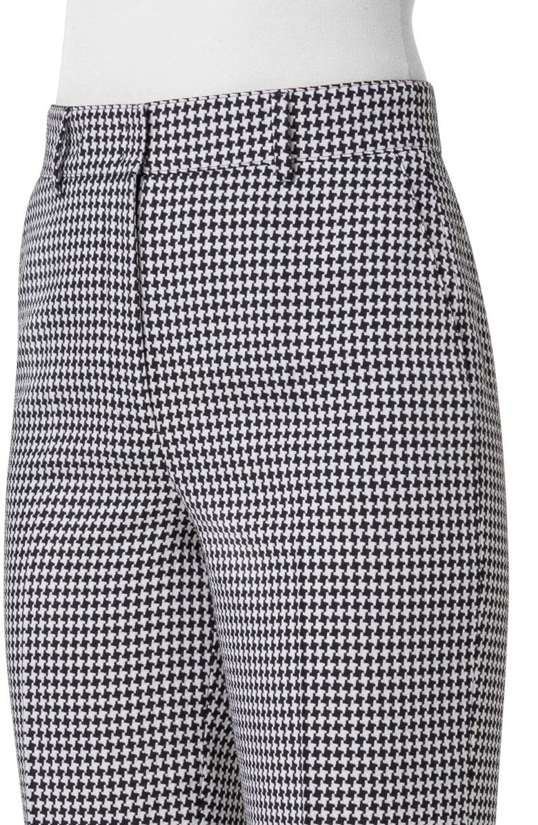 Akris punto Feryn Houndstooth Check High Waist Ankle Pants, Alternate, color,