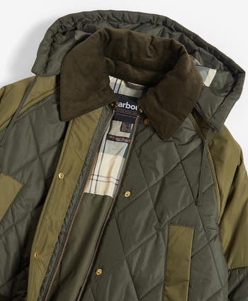 ジャケット Barbour Cookston Longline Quilted Jacket bc24-6057-2.jpg