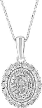 EFFY Sterling Silver Diamond Pendant Necklace