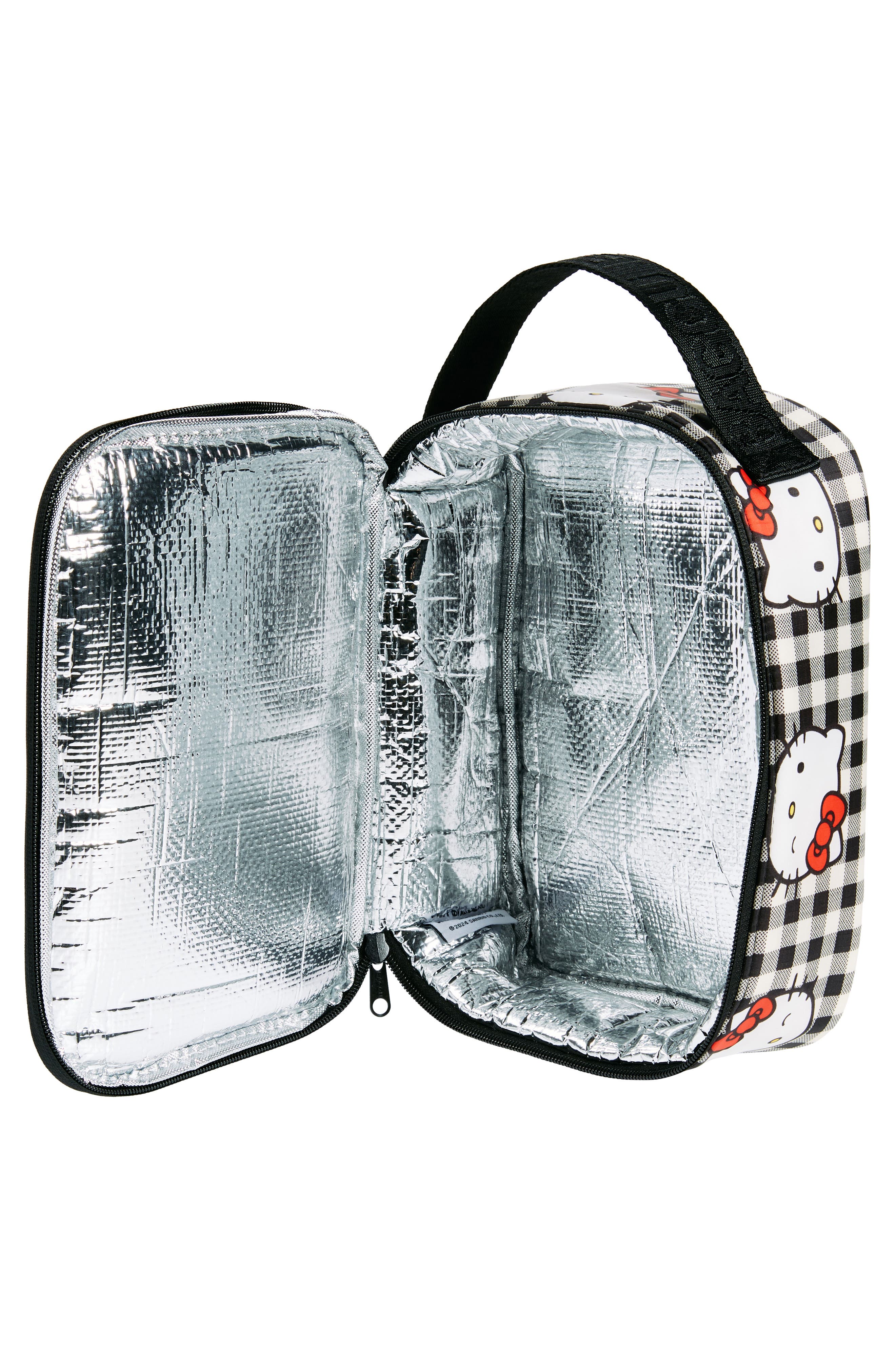 Baggu x Sanrio Hello Kitty<sup>®</sup> Gingham Insulated Lunchbox, Alternate, color, 
