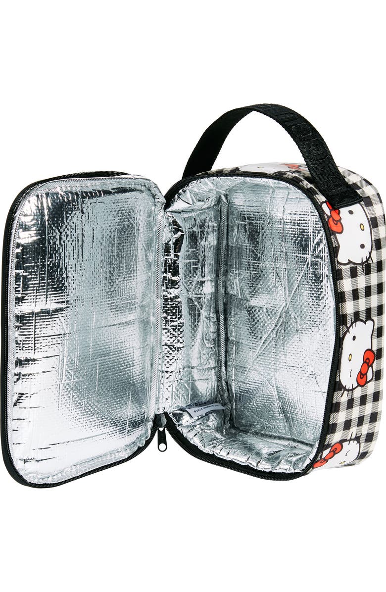Baggu x Sanrio Hello Kitty<sup>®</sup> Gingham Insulated Lunchbox, Alternate, color,