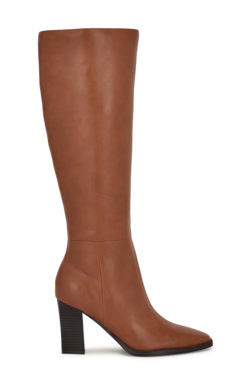 Nine West Zeran Knee High Boot In Brown