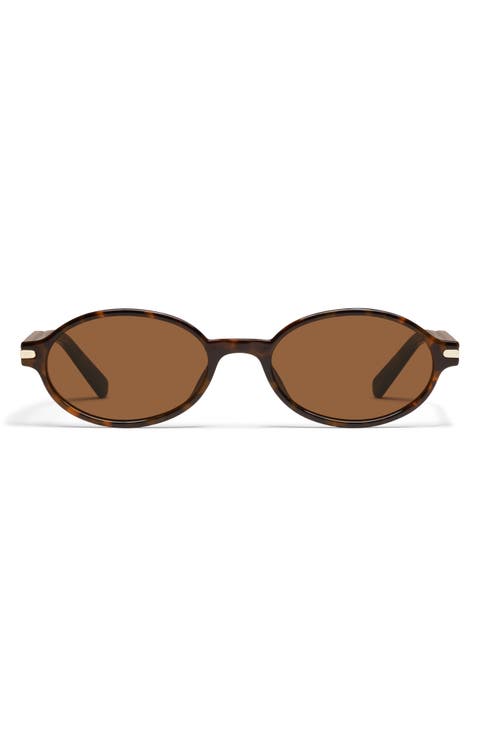 Nevermind 54mm Round Sunglasses