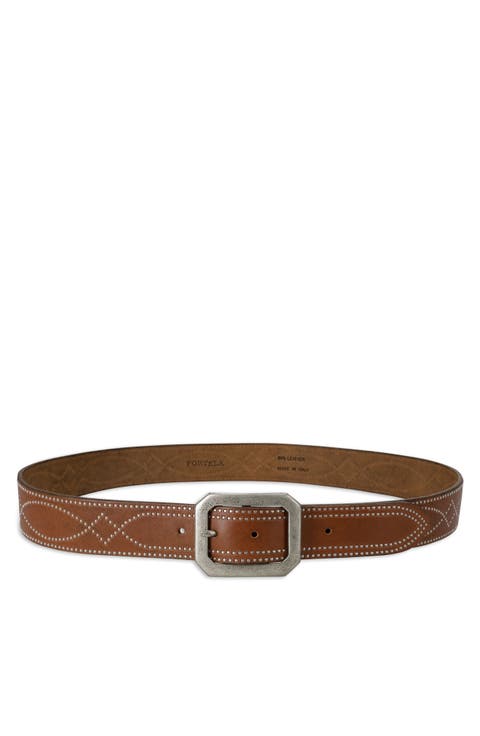 Illinois Leather Belt