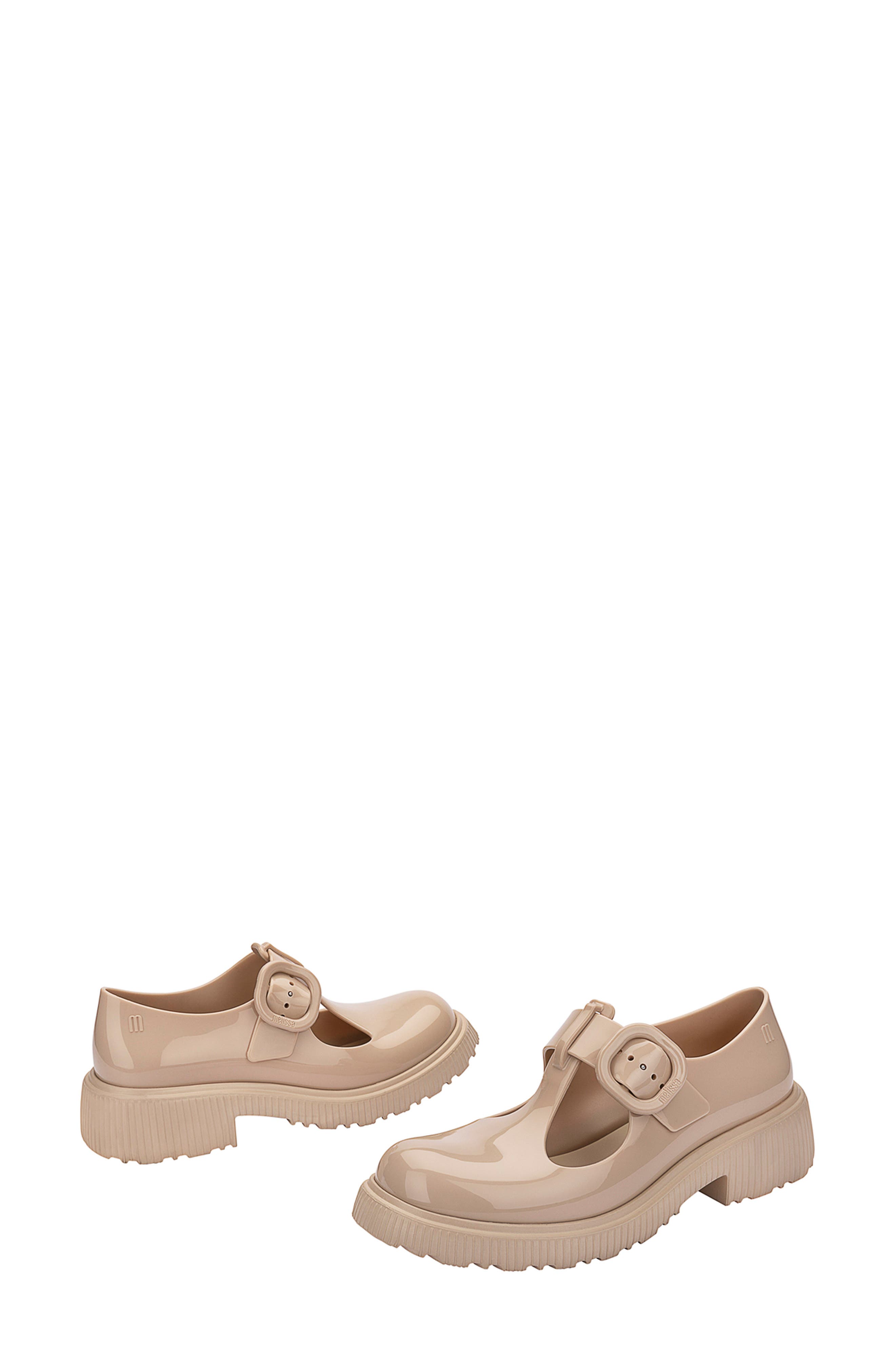Jackie Platform Mary Jane, Alternate, color, BEIGE