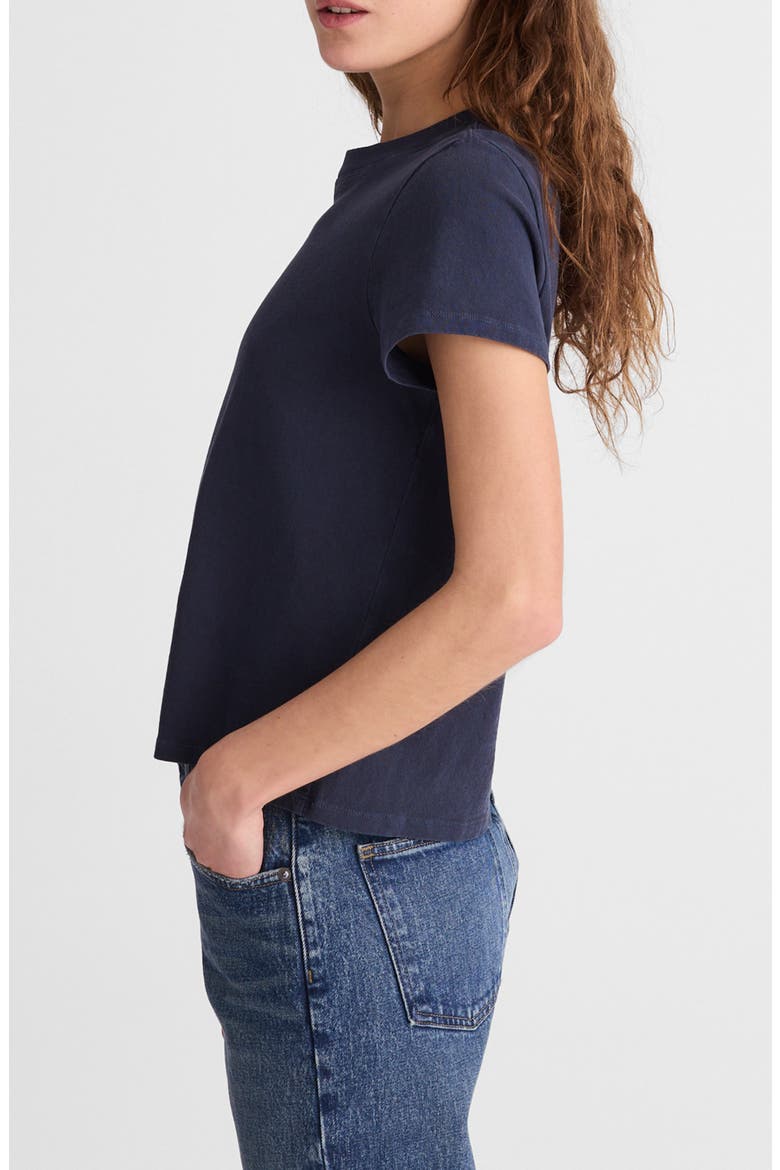 The Relaxed Cotton Jersey T-Shirt, Alternate, color, CLASSIC NAVY