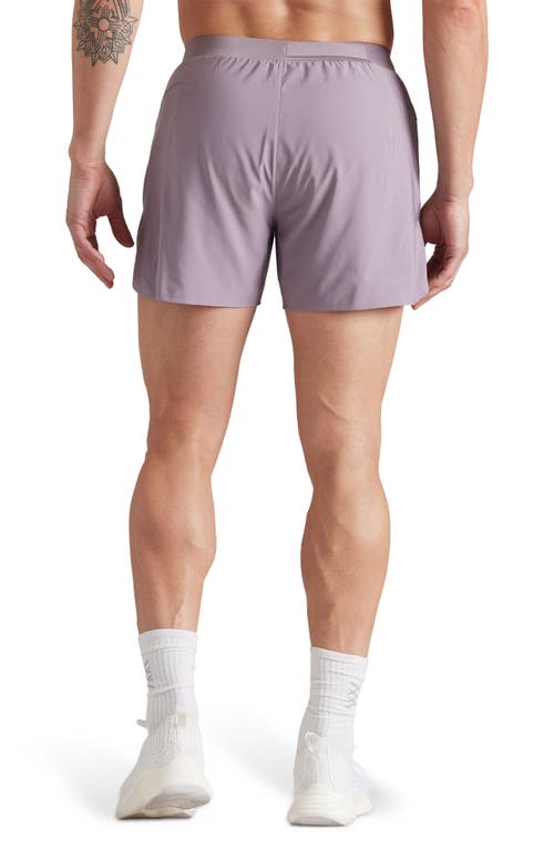 Rhone Extra Mile 5-inch Running Shorts In Purple