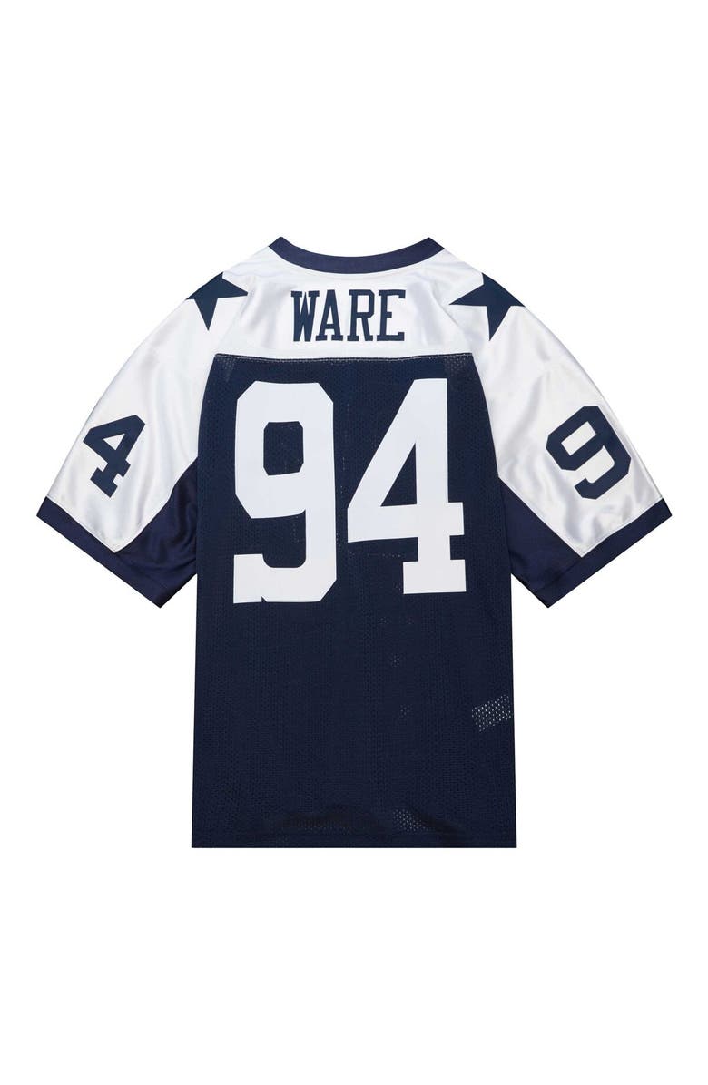 Mitchell & Ness Men's Mitchell & Ness DeMarcus Ware Navy Dallas Cowboys 2011 Authentic Throwback Retired Player Jersey, Alternate, color, 