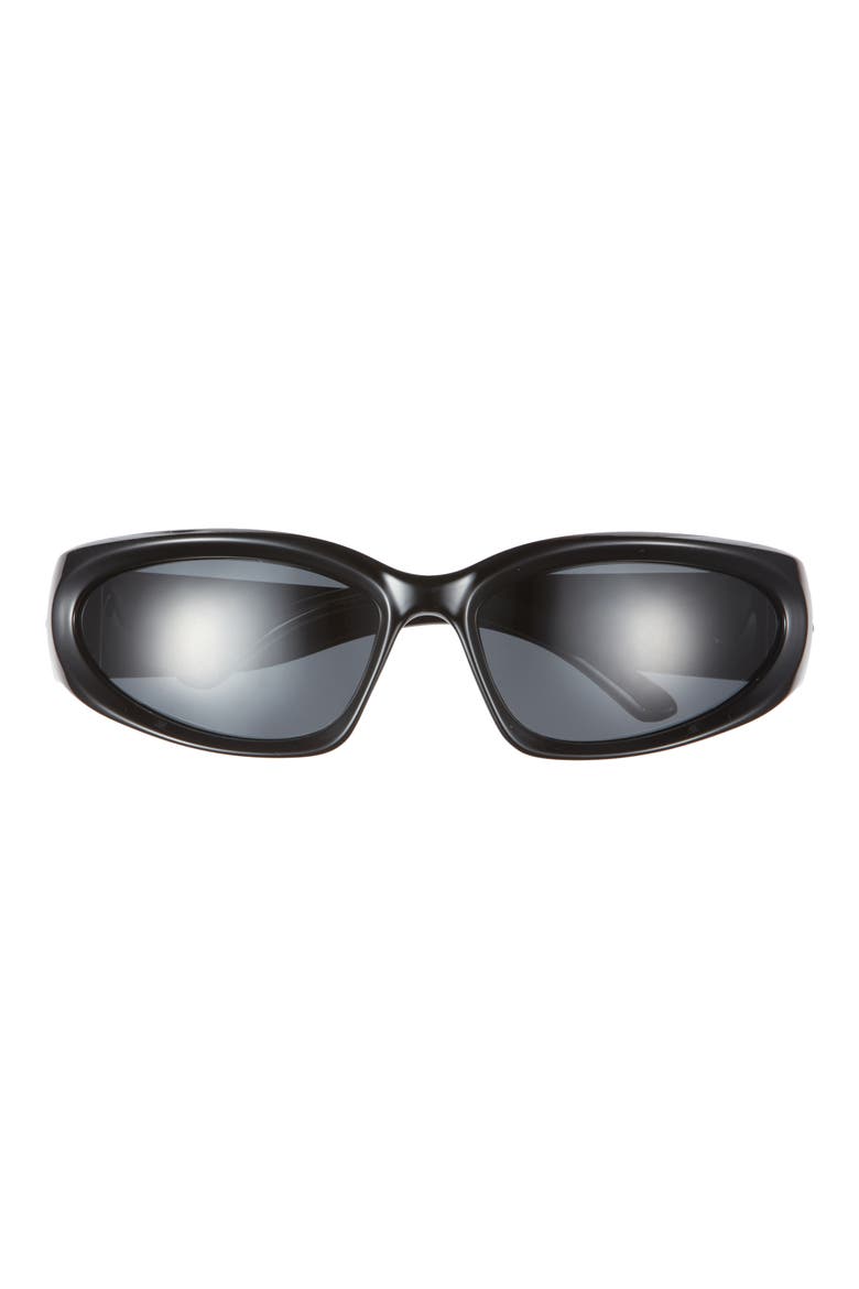 Frame 5 Rectangular Sunglasses, Main, color, BLACK/ BLACK