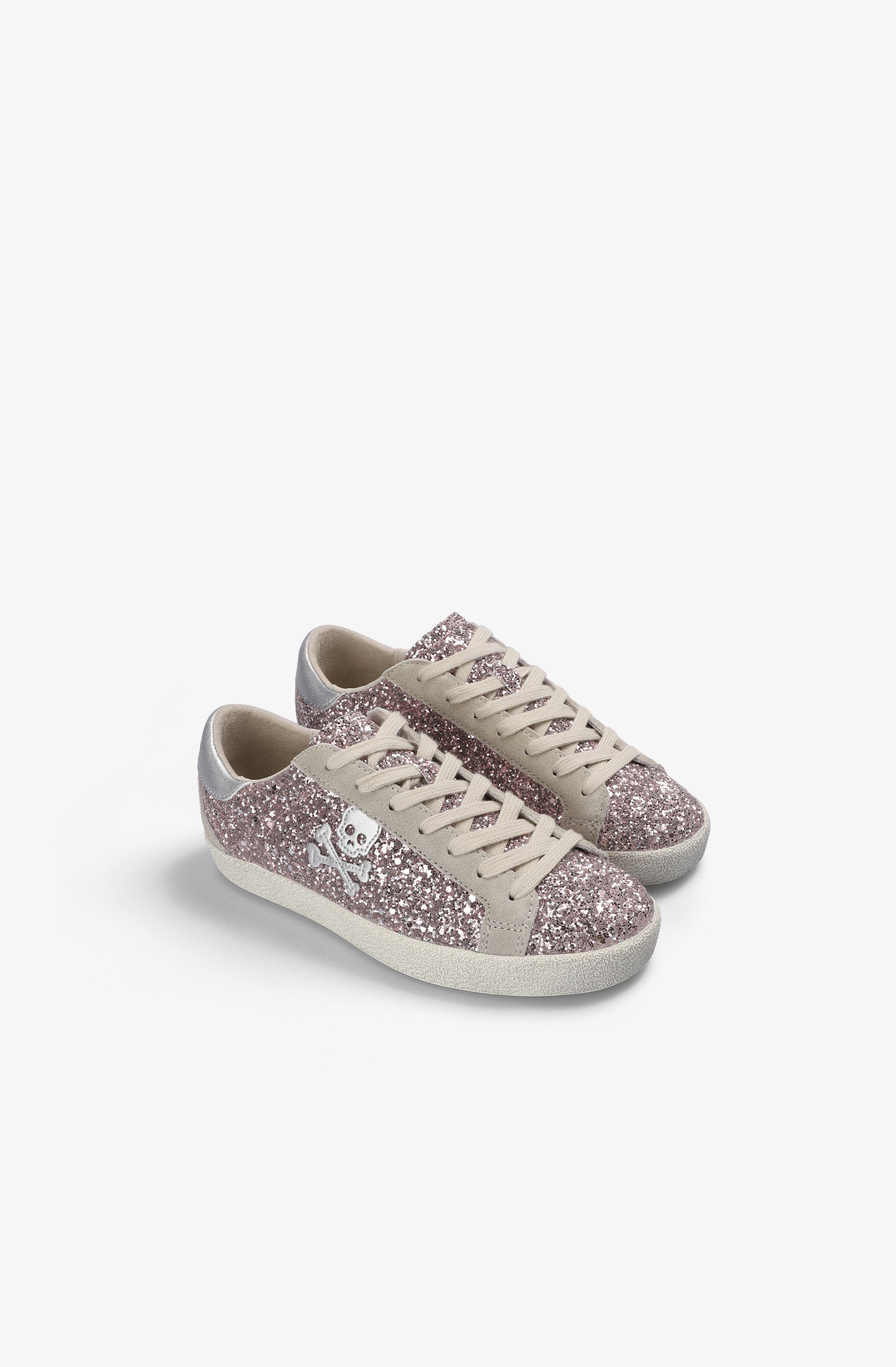 Henry Sneakers Girls, Alternate, color, Pinkglitter