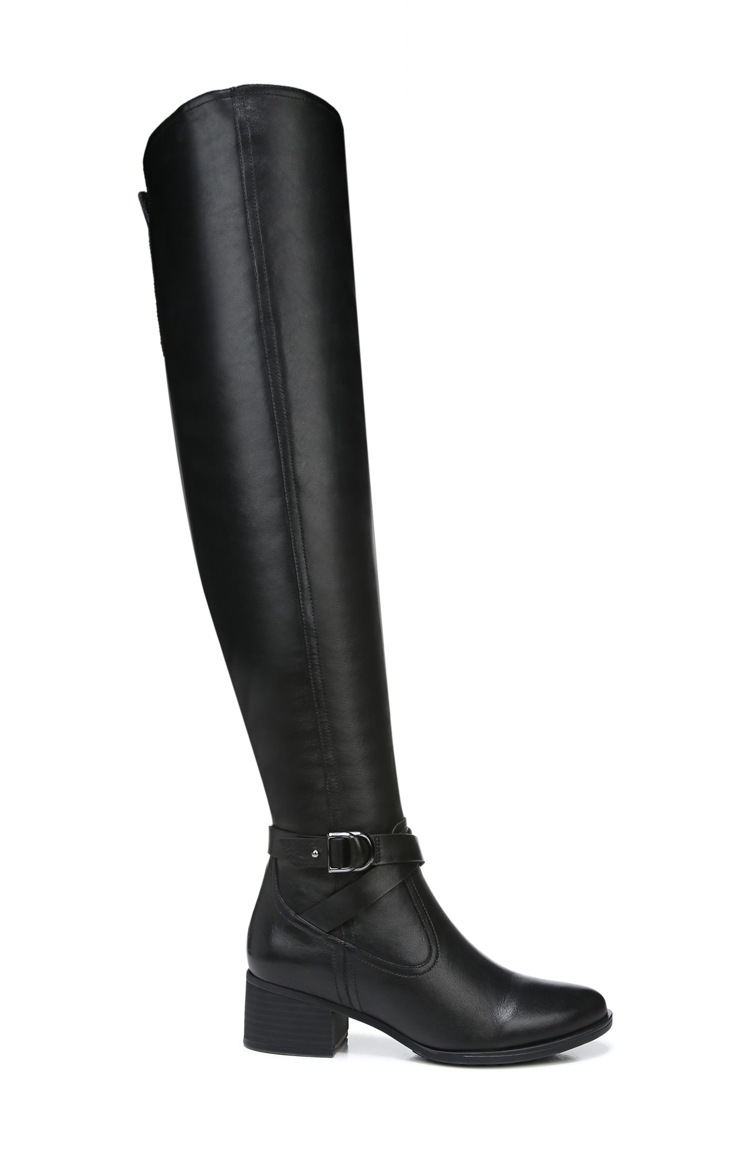 Naturalizer Denny Water Repellent Over the Knee Boot, Alternate, color, 