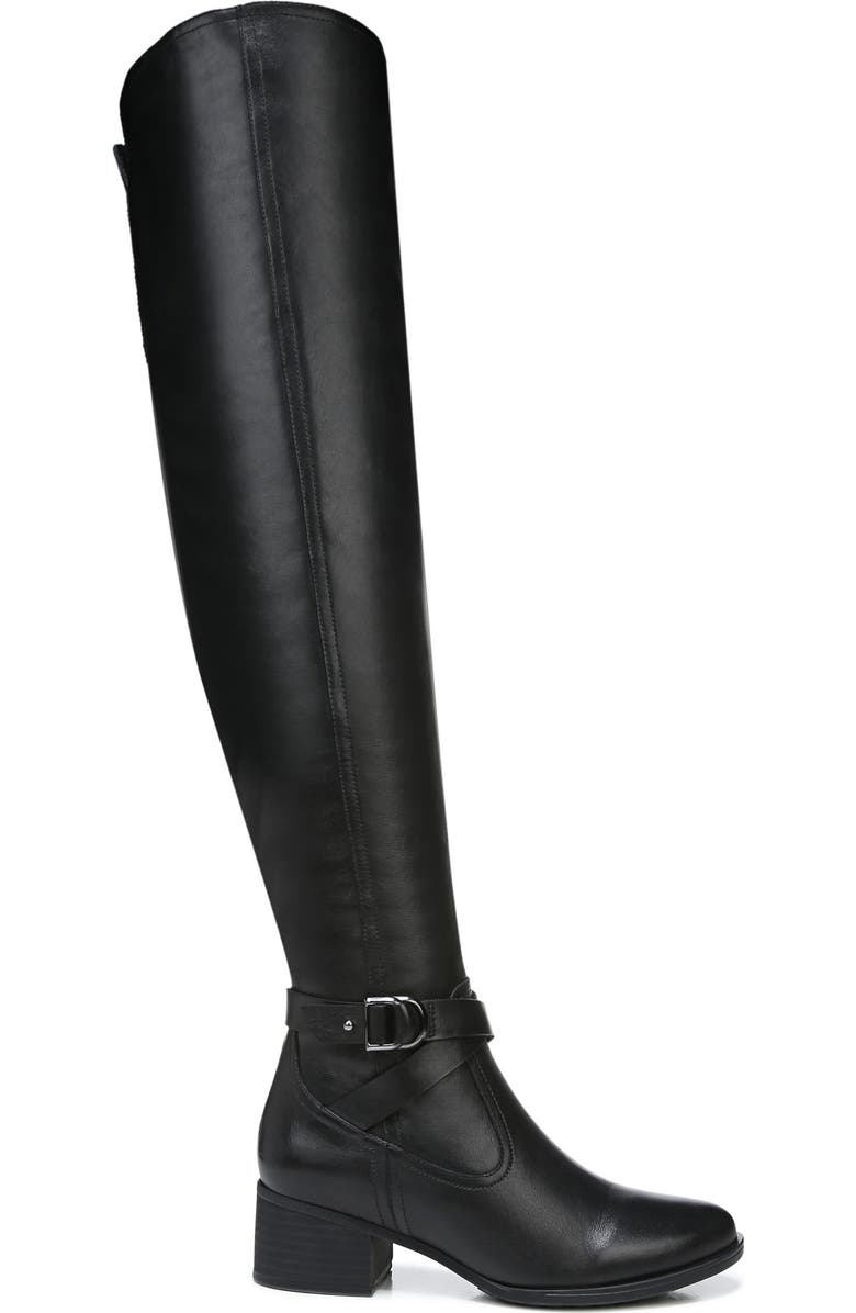 Naturalizer Denny Water Repellent Over the Knee Boot, Alternate, color,
