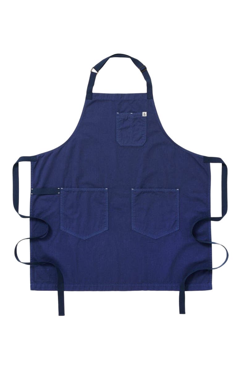 Hedley & Bennett The Essential Apron - French Blue, Main, color, French Blue