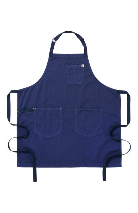 The Essential Apron - French Blue