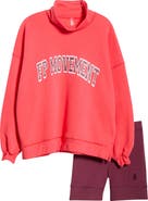 Free People FP Movement Victory Sweatshirt & Shorts Set
