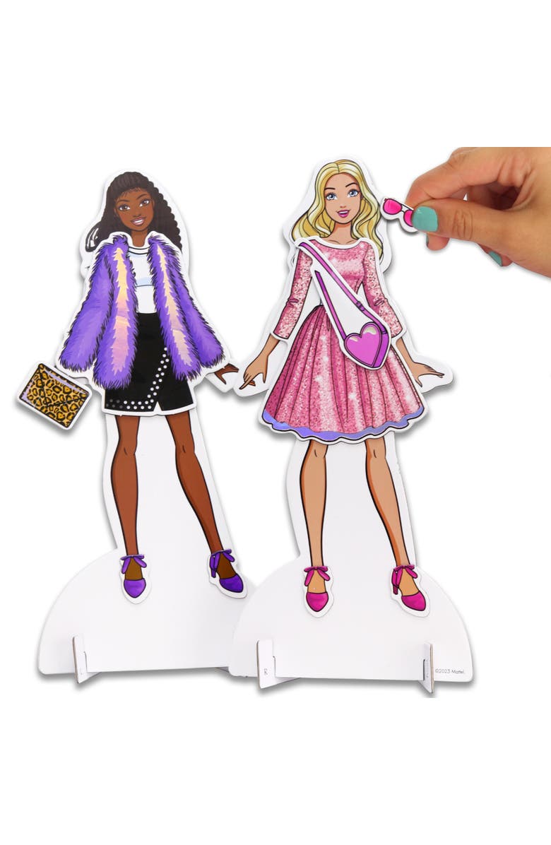 Barbie Magnetic Dress Up Closet Activity, Fashion Design Playset, Kids 3+, Alternate, color, Multicolored