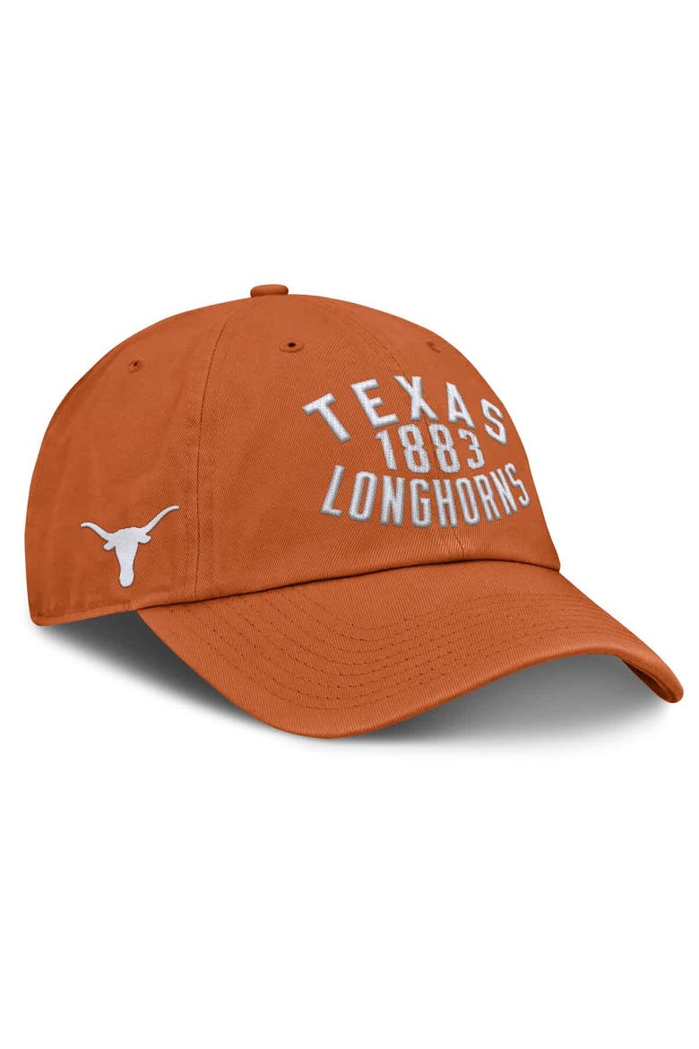 Men's Fanatics Texas Orange Texas Longhorns Archer Adjustable Hat, Main, color, Burnt Orange