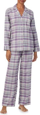 Lauren Ralph Lauren Print Cotton Blend Pajamas