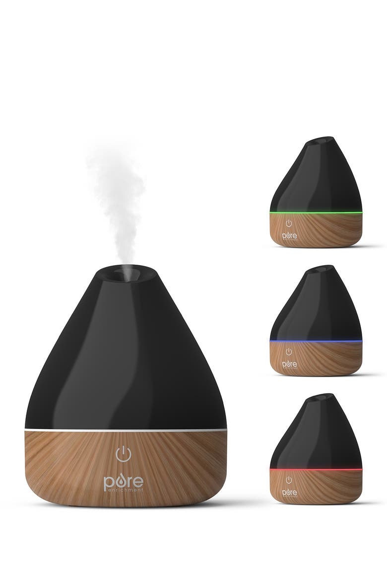 PureSpa Natural Essential Oil Diffuser - Black, Main, color, NONE