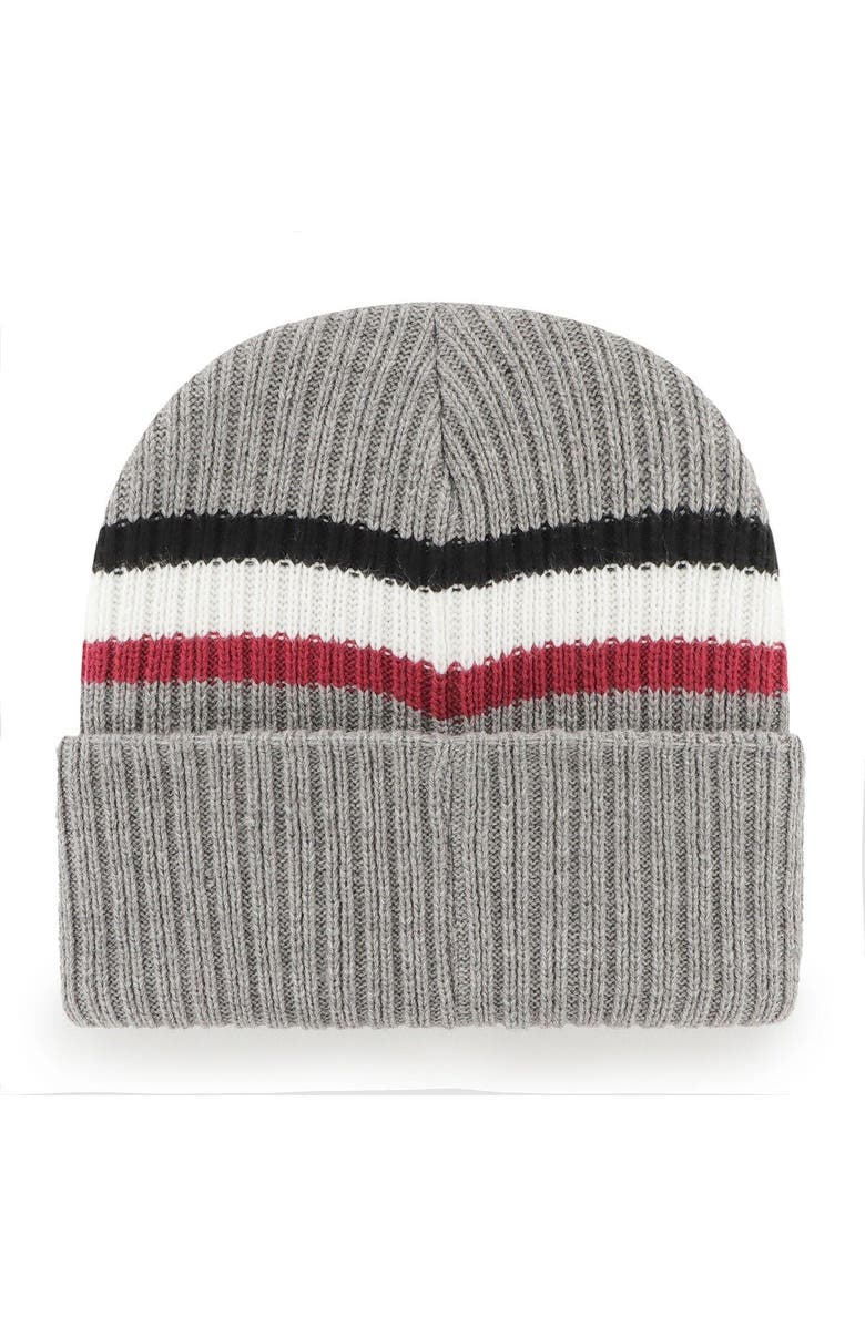 '47 Men's '47 Gray Arizona Cardinals Highline Cuffed Knit Hat, Alternate, color, Gray