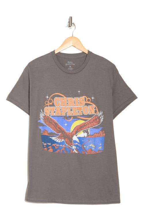 Merch Traffic Chris Stapleton Eagle Logo Cotton Graphic T-shirt