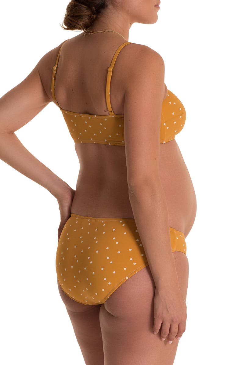 Pez D'Or Olivia Maternity Bikini Bottoms, Alternate, color,