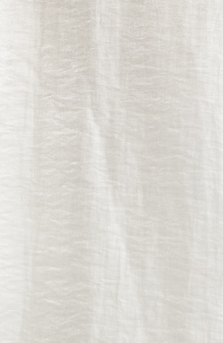 BOSS Bacres Linen Blend Metallic Top, Alternate, color, Soft Cream