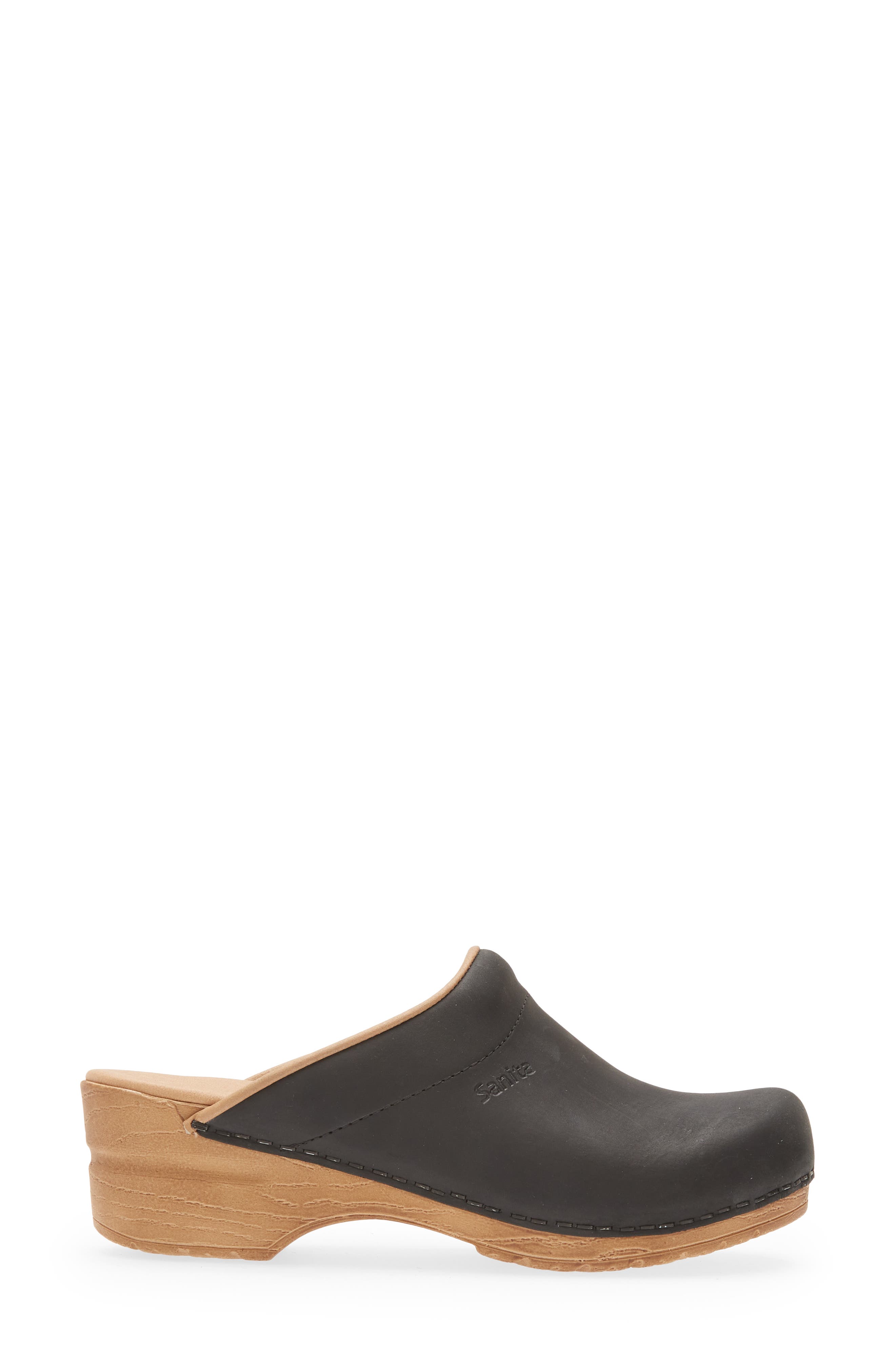 Sanita Ellis Leather Clog, Alternate, color, 
