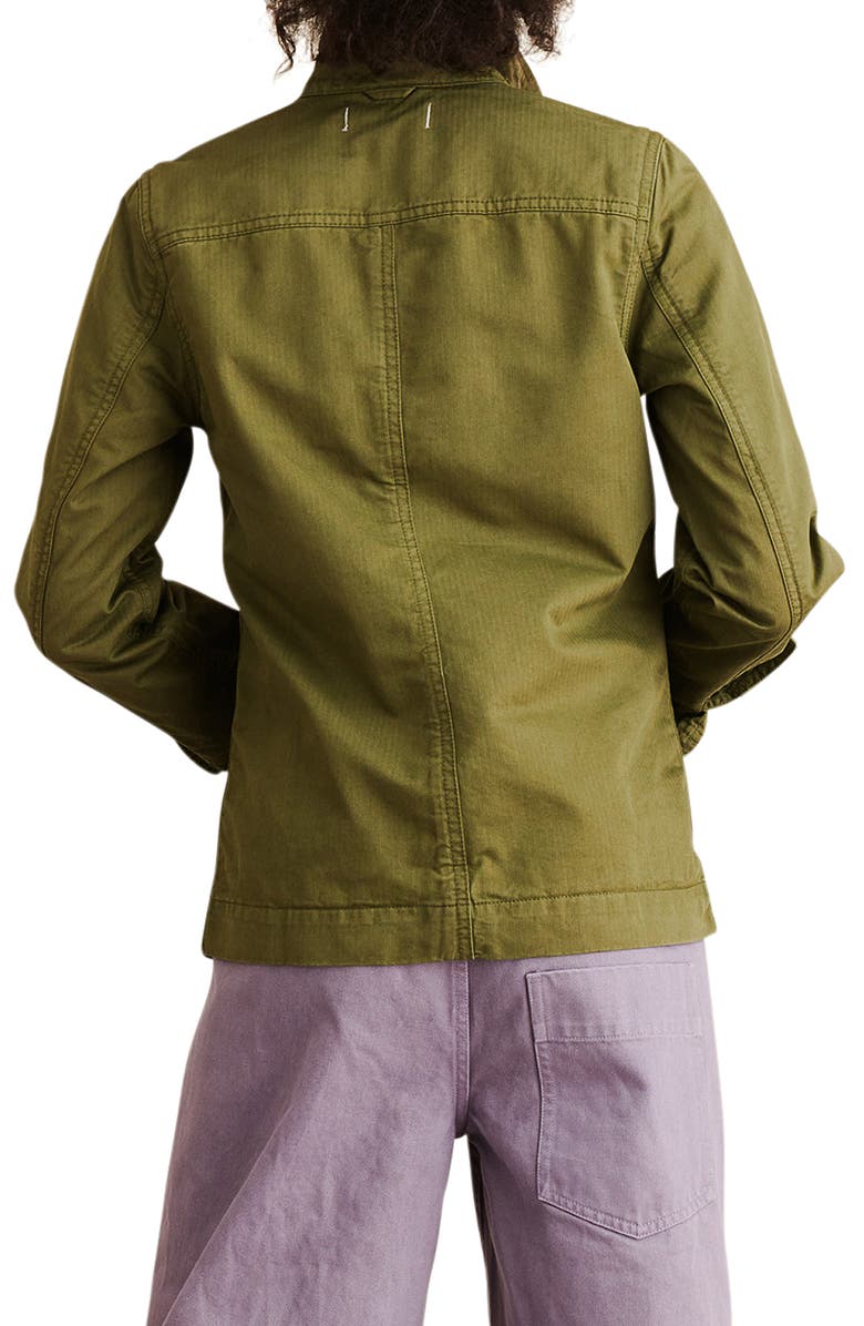 Alex Mill Herringbone Work Jacket, Alternate, color, 