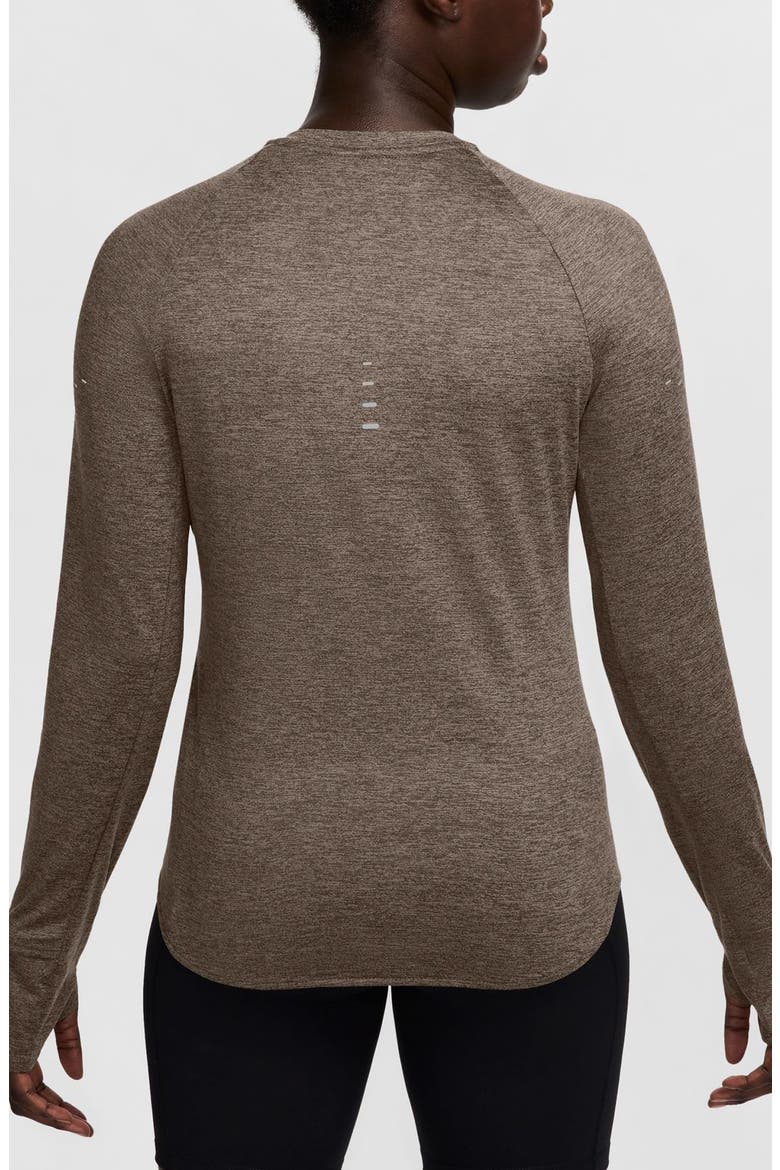 Swift Dri-FIT UV Running Top, Alternate, color, 233 MINK BROWN/HTR/REFLECTIVE SILV