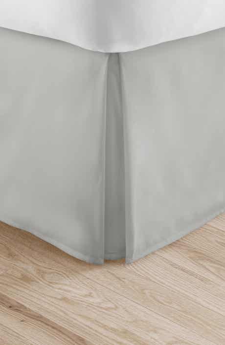 HOMESPUN Premium Pleated Dust Ruffle Bed Skirt