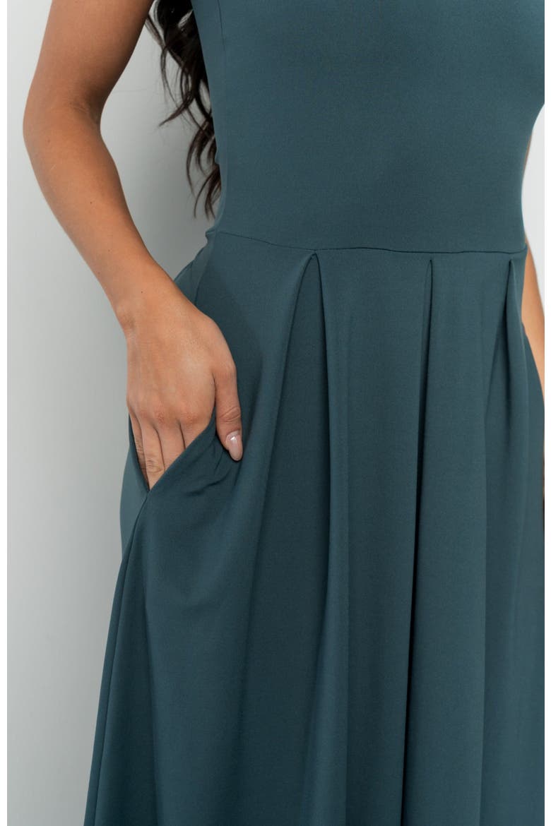 Giavanna Maxi Dress, Alternate, color, Dark Green