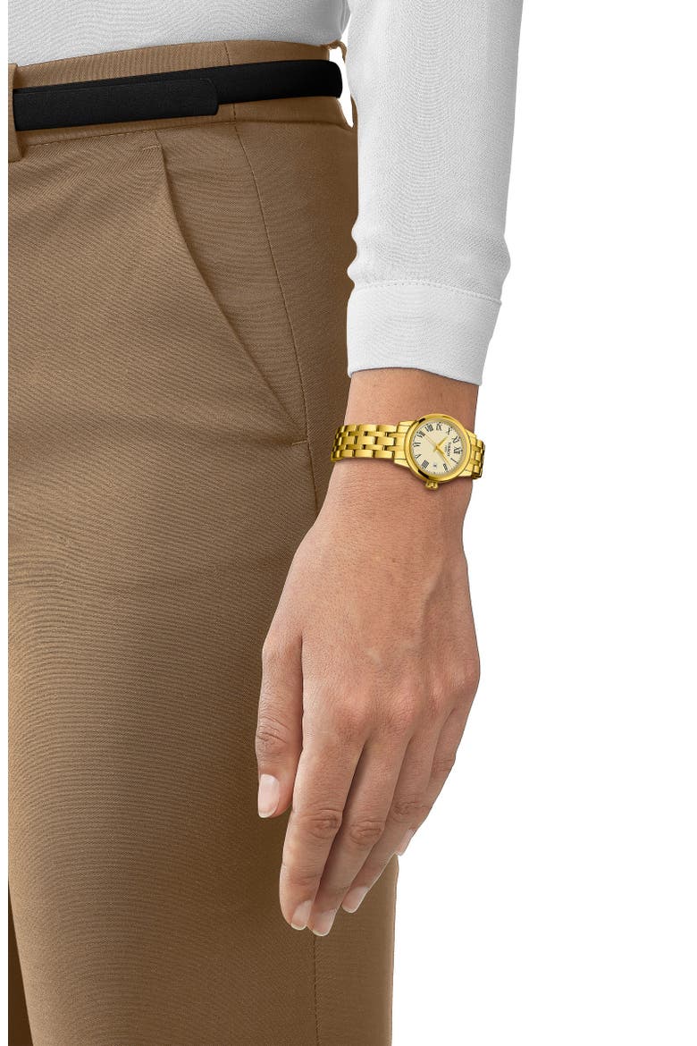 Classic Dream Bracelet Watch, 28mm, Alternate, color, IVORY