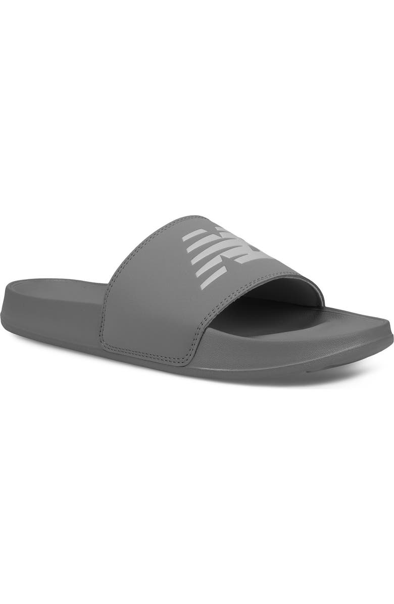 New Balance 200 Slide Sandal, Main, color, Slate Grey
