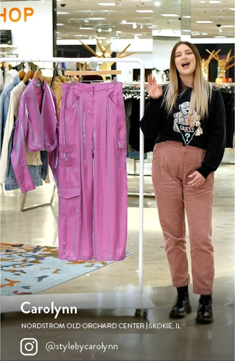 Iridescent Cargo Pants, sales video thumbnail