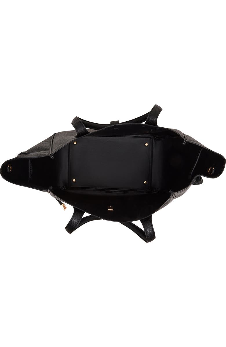 Anne Klein Large Tote, Alternate, color, Black